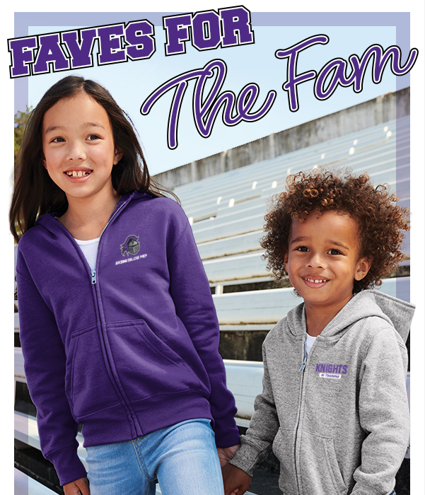 20% OFF of $75+ | Code SAVE20
When it comes to Knights spirit wear, Sideline's got something for everyone. Parents, grandparents, sibs and more can show up for their team in this season's   hottest styles.
Limited Time—$4.95 Shipping
sideline.bsnsports.com/schools/arizon…