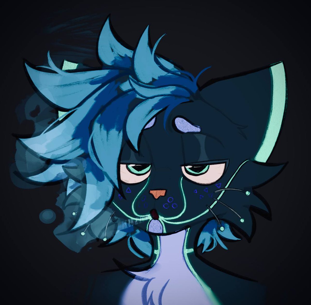 Cat smoking :> #Furry #VRChat #MAYU #VR