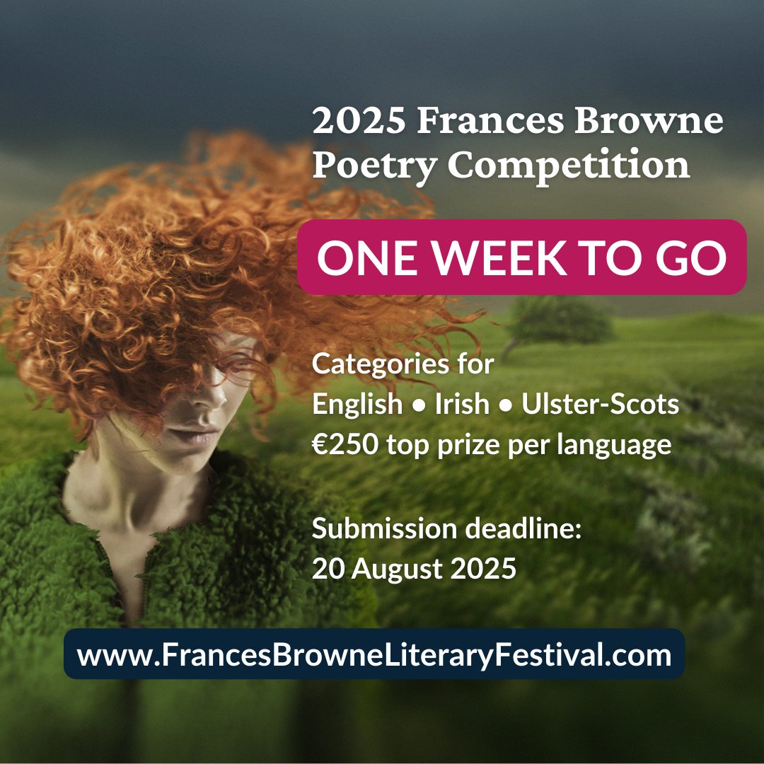 Frances Browne Literary Festival tweet media