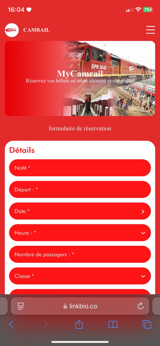 YemyBiye's tweet photo. Y’a un faux compte Camrail sur Facebook ils ont un site de réservation aussi.
Je réserve le billets via le site,et direct on m'appelle sur WhatsApp pour me forcer à confirmer le dépôt. Je dis que je ne voyage plus,le monsieur se mets à me gronder😅.

Faites attention 🌚 https://t.co/LZDp4uIwYB