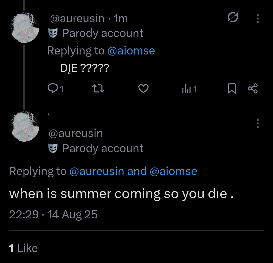 aiomse's tweet photo. not  funny.  i  didn't  laugh. https://t.co/Y6vu26qeQO