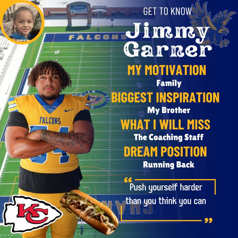 Channelview Football (@chsfalcons_fb) on Twitter photo From the grind to game day — <a href="/JimmyLeeGarner/">Jimmy Garner</a> is locked in! 🔥💙 #GoFalcons #FalconsFootball From the grind to game day — <a href="/JimmyLeeGarner/">Jimmy Garner</a> is locked in! 🔥💙 #GoFalcons #FalconsFootball