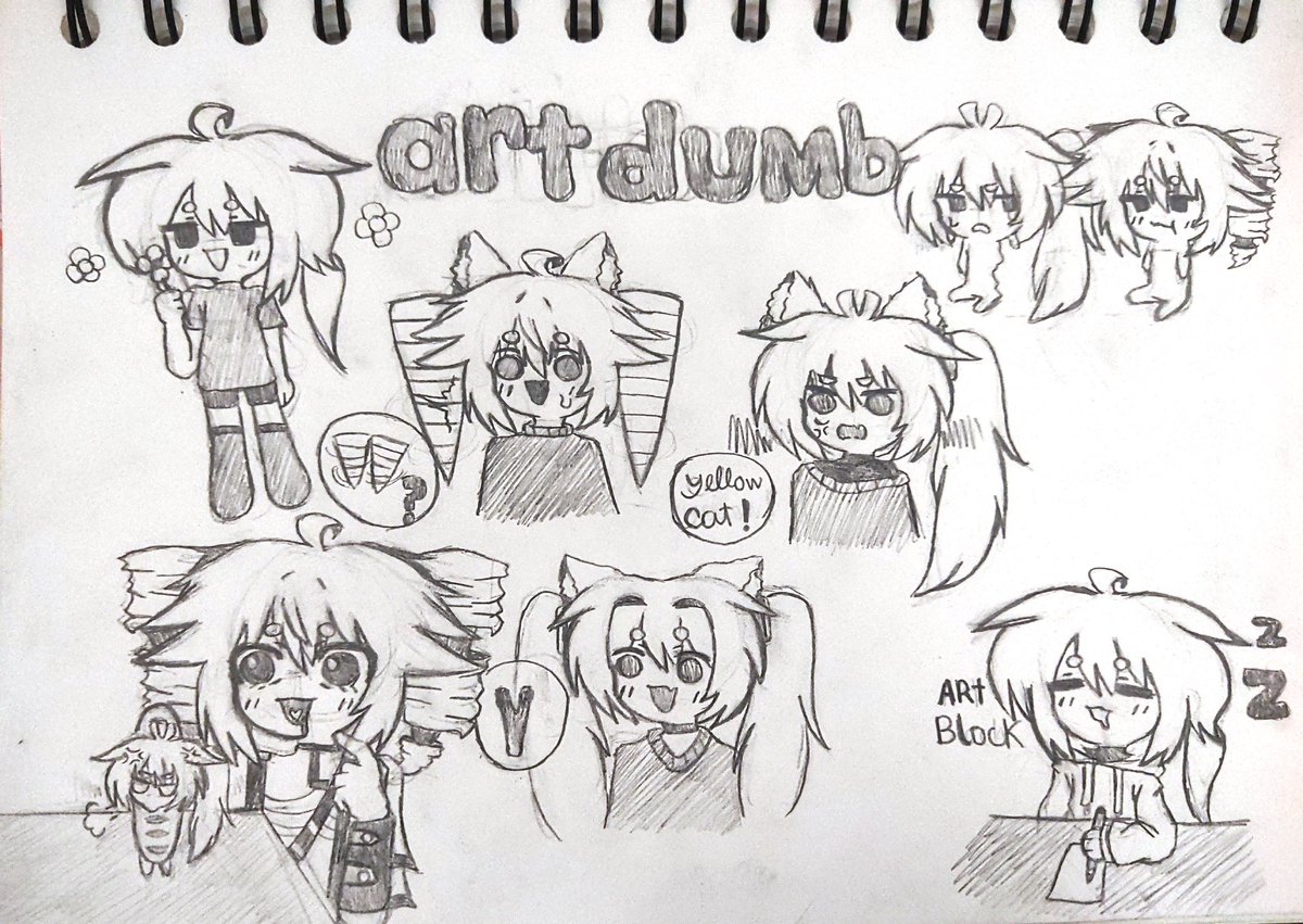 hirukoyuki850's tweet photo. Art dumbπ¦
#ει³γγ― #ιι³γγ #TheYellowOne #art
#OC #cat https://t.co/t6hmNwJFL6