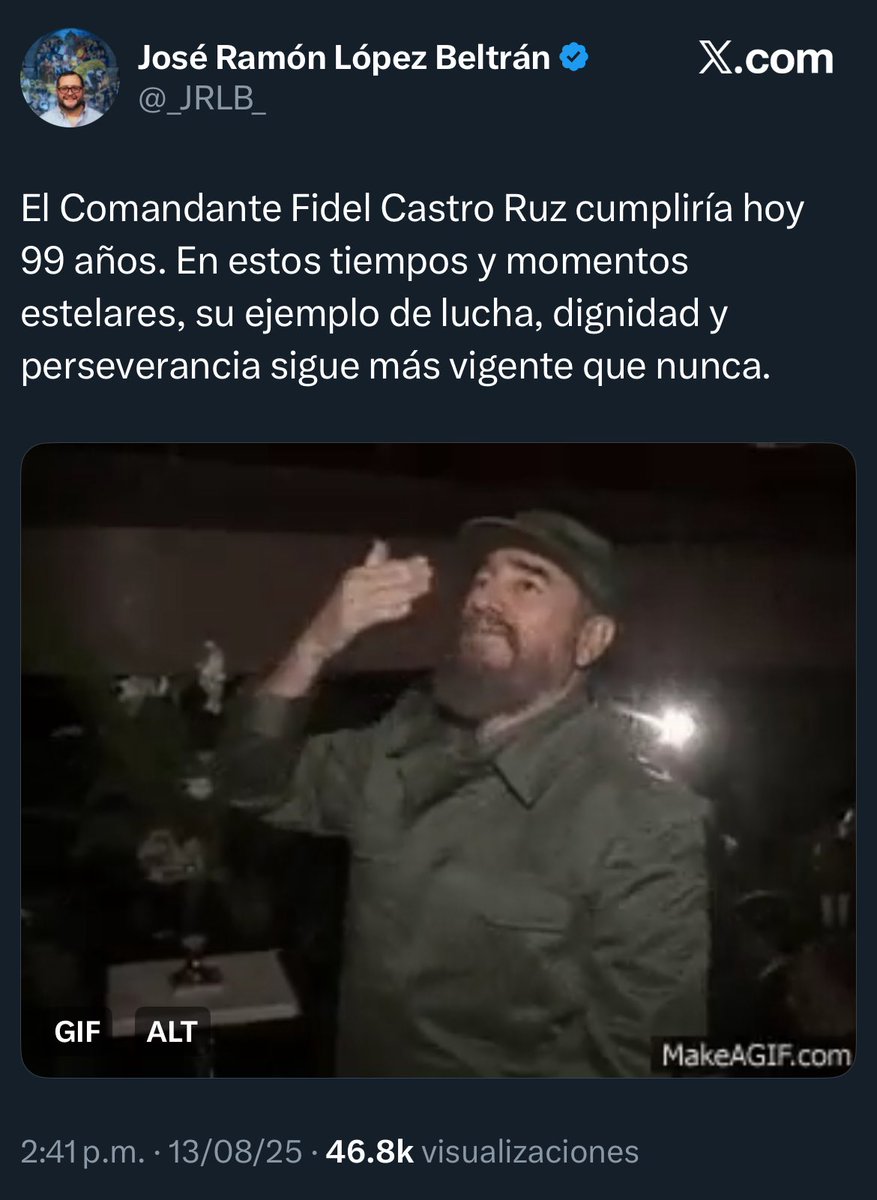 JTrianaT's tweet photo. El nepobaby del bienestar enaltece a dictadores comunistas.

Si esta sanguijuela fuera un ciudadano cubano común, estaría formado en una fila para recibir un jabón y un rollo de papel de baño, y no nadando en su mansión de Houston o vacacionando en Venecia como lo hace hoy. https://t.co/qHuTmVBWGK