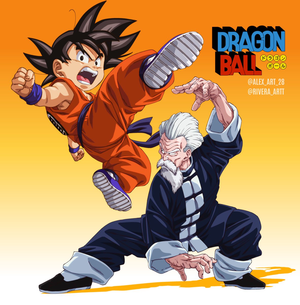 Goku Vs JackieChun‼️Full color DaimaStyle