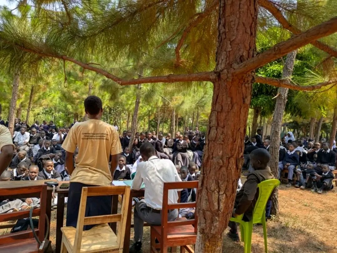 Today at Mwilamvya Mpya Secondary School, we hosted an engaging dialogue with students under the theme: “The Role of Youth in Achieving Climate &amp; Environmental Justice in Tanzania.” 

We explored the urgent need for climate action, the critical role of young people in