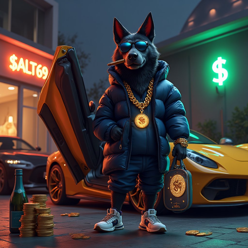 Alstart69M's tweet photo. 💎 $ALT69
🔥 Luxury. Gains. Degen life.
The future starts now…
📈 On Solana.
🔗 [https://t.co/R3349zTMSA] #memecoin #SolanaRaid #Solmeme https://t.co/HsdBN06R5S