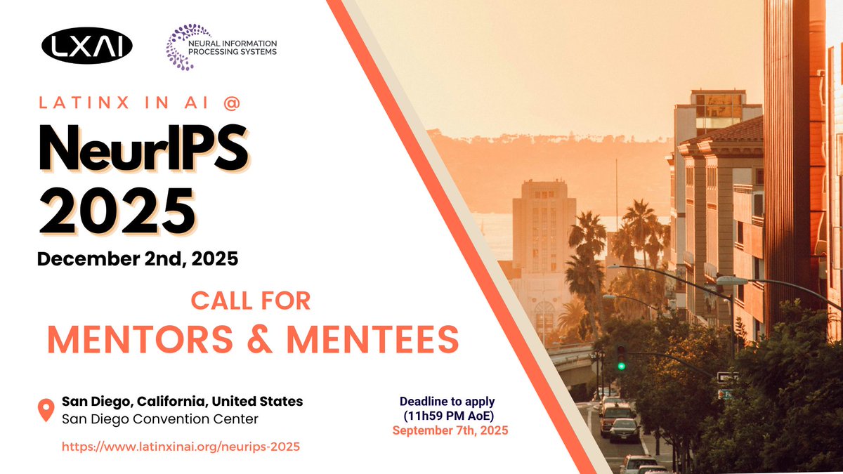 LatinX in AI (LXAI) tweet media