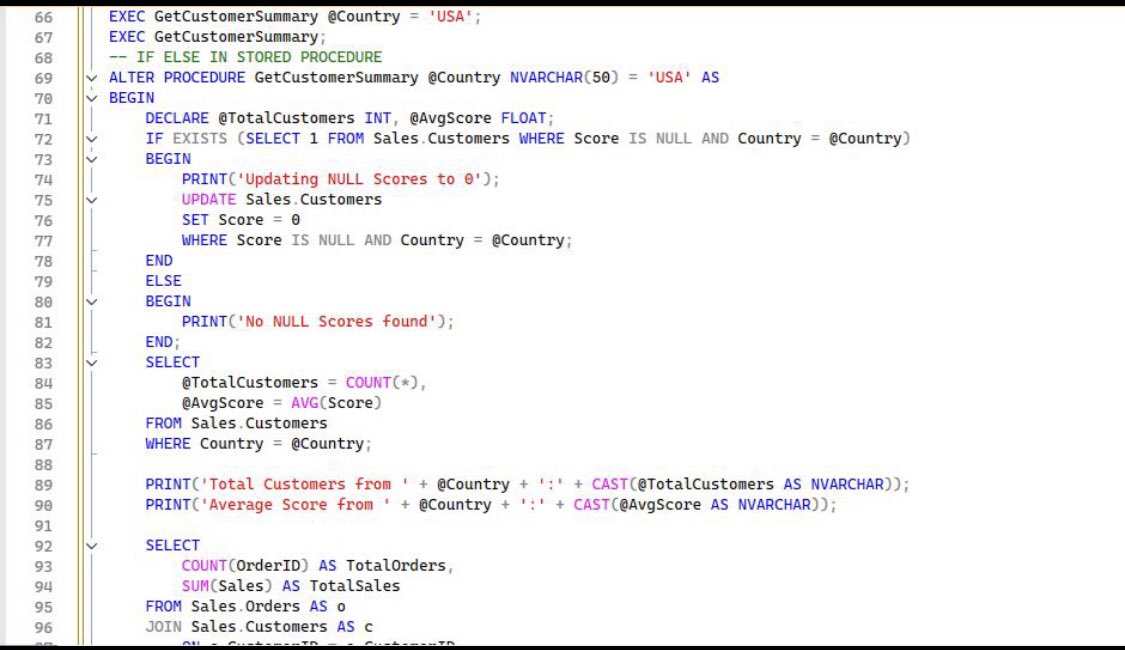 obazeeosato01's tweet image. 4
Stored procedures 🔧
-Pre-written SQL code saved in the database
-Can run anytime with different parameters
-Write once, reuse everywhere
-Pre-compiled for faster execution
#SQLJourney #TempTables #StoredProcedures #DataAnalytics