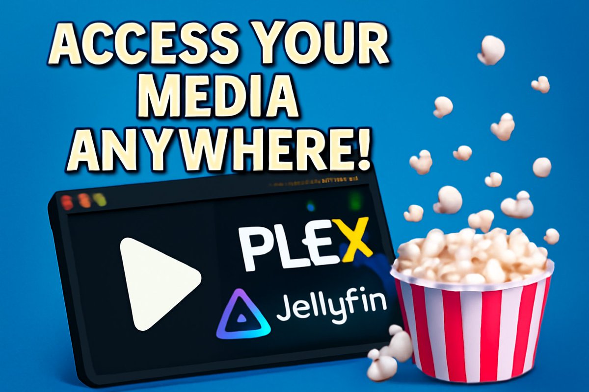 Easy way quick access jellyfin plex outside home network, access localhost from internet free permanent website
youtu.be/qUyjY19j4D4