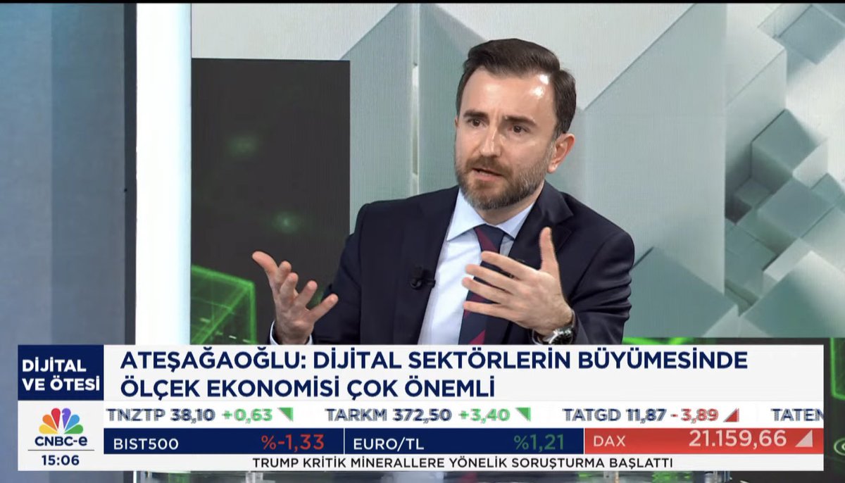 Dijital sektörler ve rekabet üzerine gerçekleştirdiğimiz yayının tamamına buradan ulaşbilirsiniz. <a href="/cnbceofficial/">CNBC-e</a> 

youtu.be/soo0a8DmCWU?si…
