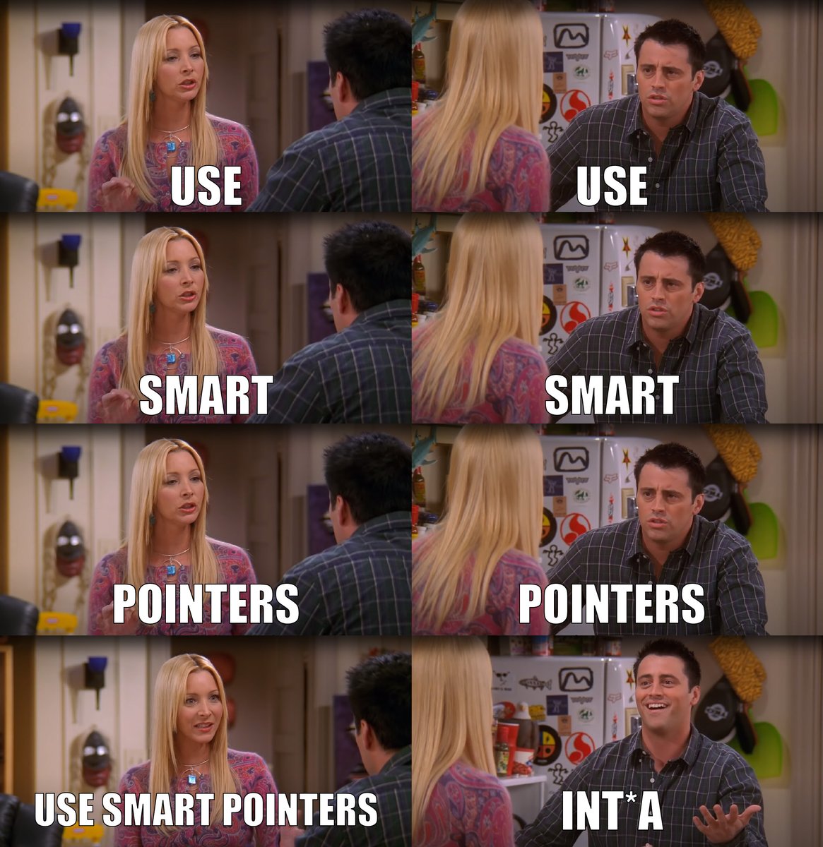 42Network's tweet image. C++ Coders be like...

#42network #codingmemes #born2code #programmerhumour