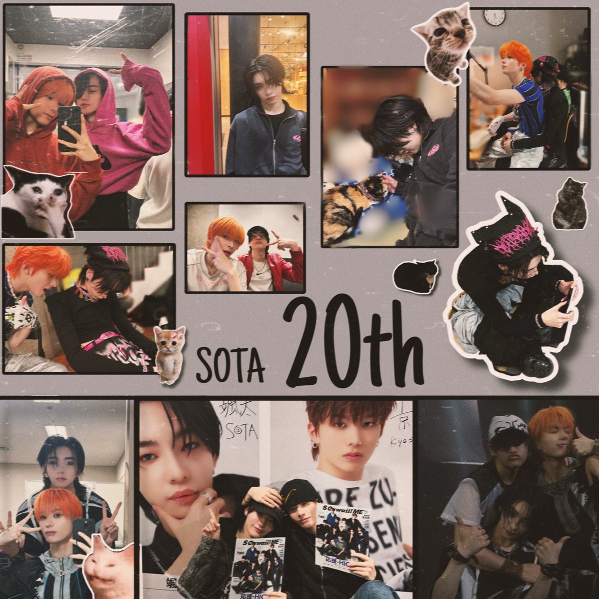 aoen_members's tweet image. 💙from. #京助 #KYOSUKE☀️

SOTA HBD🐈‍⬛🎈

そうたはメンバーの中で唯一の同い年!
初めて出会ってから1年ぐらいしか経ってないのに、長年ずっと一緒にいる気分だよ...
俺にいつも色んな学びを与えてくれてありがとう!!🥲
これから大人になっても、もっと上を目指してお互いに頑張って行こうね!!