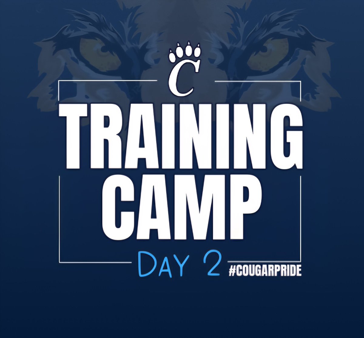 Chesapeake Cougars Football (@chsfootball1976) on Twitter photo It was a great 1st day of camp yesterday. 135 student-athletes were working hard to earn the right to be a Cougar. Today is Day 2 and we work to become 1% better. <a href="/Ches_Athletics/">Chesapeake (AA) Athletics</a>
#cougarpride #chesapeake #cougars #football #maryland #highschool #trainingcamp It was a great 1st day of camp yesterday. 135 student-athletes were working hard to earn the right to be a Cougar. Today is Day 2 and we work to become 1% better. <a href="/Ches_Athletics/">Chesapeake (AA) Athletics</a>
#cougarpride #chesapeake #cougars #football #maryland #highschool #trainingcamp