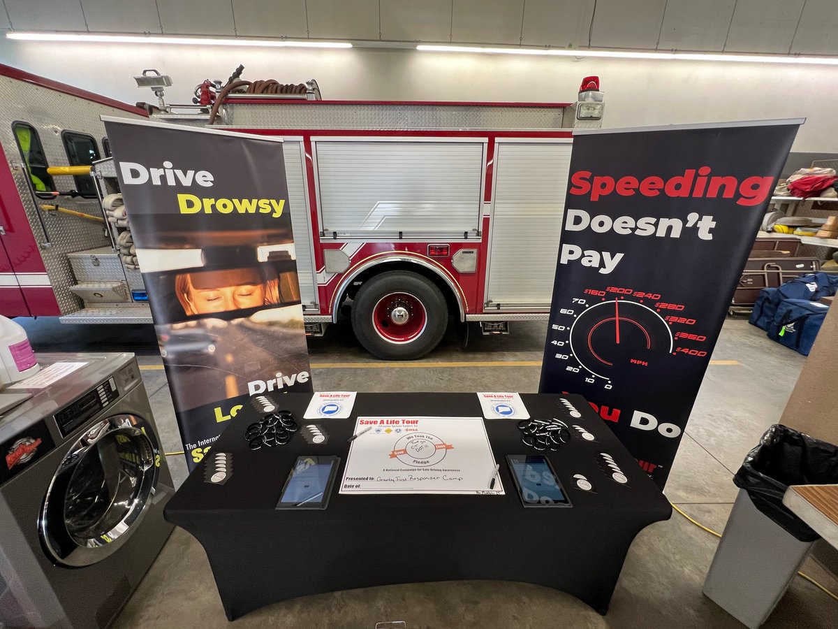 Thank you Connecticut Department of Transportation and Granby CT Police Department for hosting us at the Granby First Responders Camp!