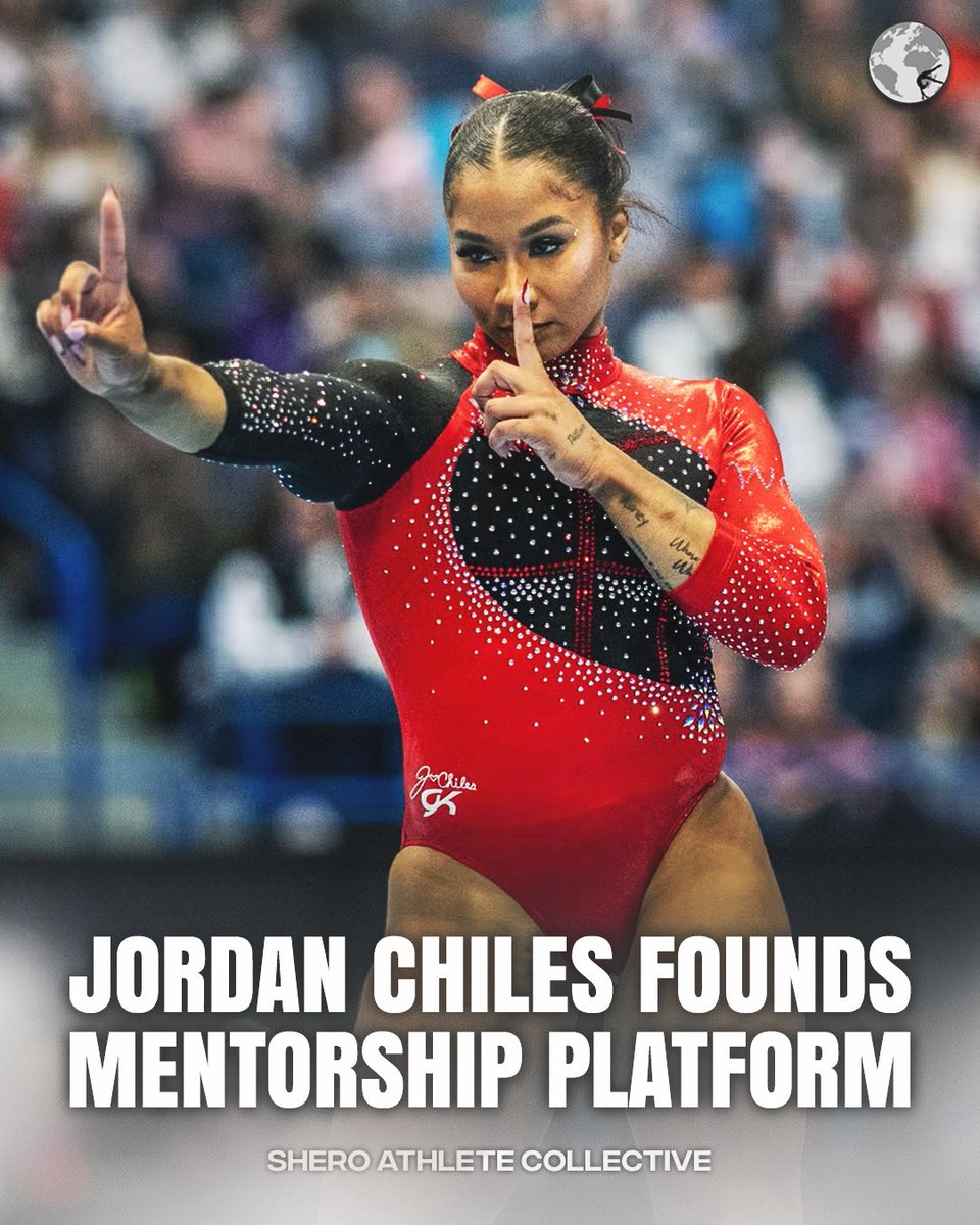 Jordan Chiles launches the SHERO Athlete Collective, a women’s mentorship platform designed to support female athletes from all sports with NIL, brand guidance, social media, and more.