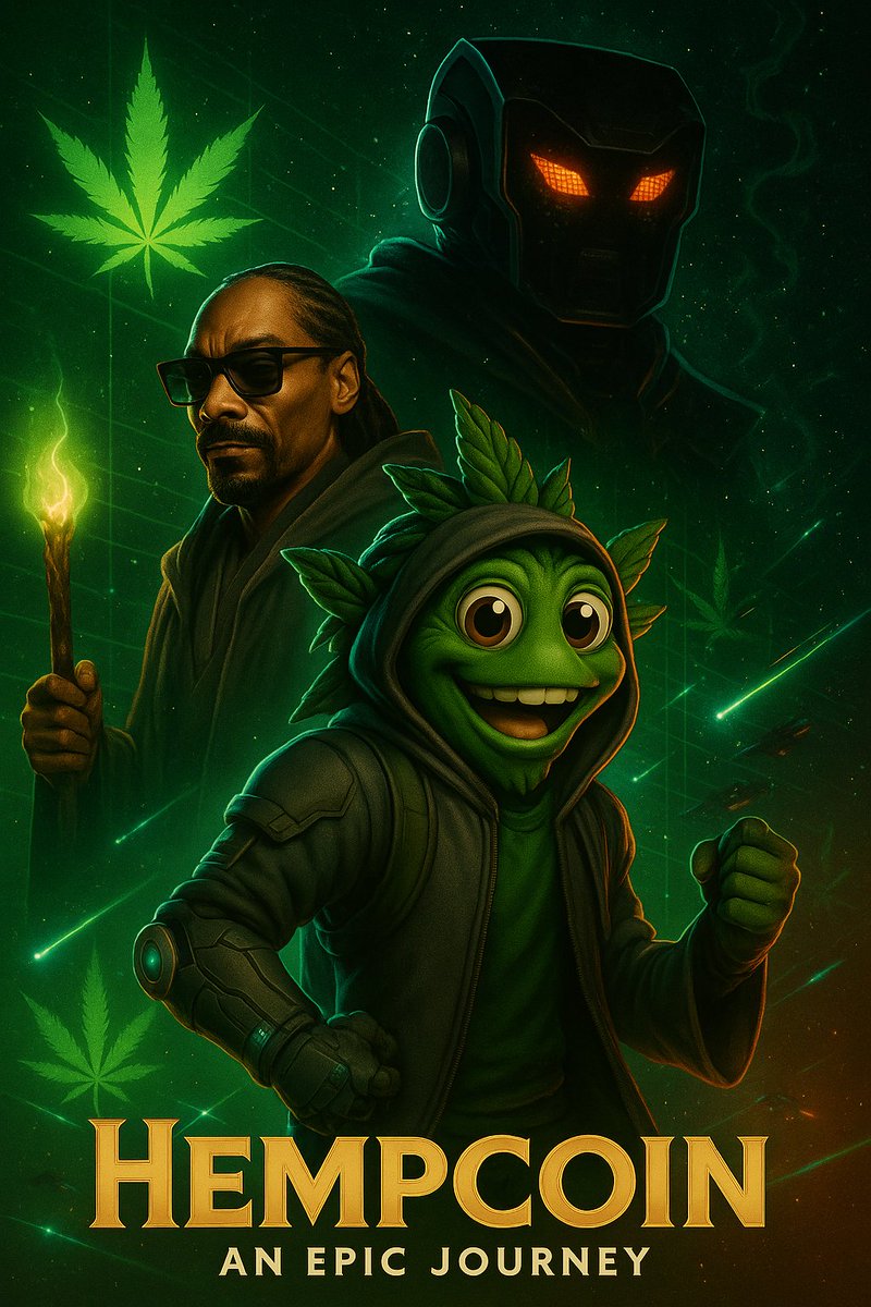 HEMPCOIN420's tweet image. 🚀 In the HempCoin Manifesto, you’ll discover the epic saga of Kush — inspired by Joseph Campbell’s Hero’s Journey, infused with elements of monomyth and loaded with pop culture fire.

🌿 A myth for the Web3 era, blending freedom, symbolism, and the green revolution.

⚡ The…