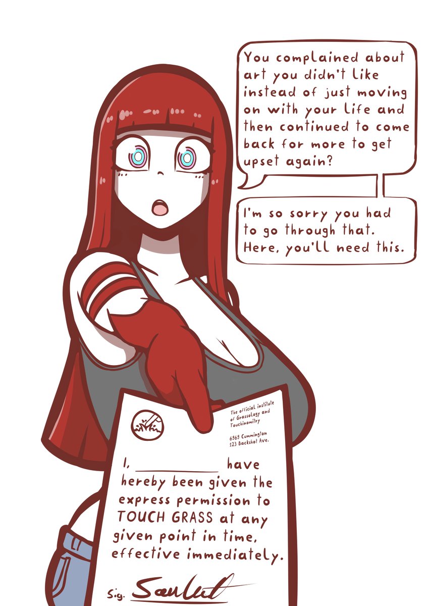 Quin_nsfw's tweet photo. Touch it.A formal letter of recommendation. https://t.co/iH0KGUtcOy