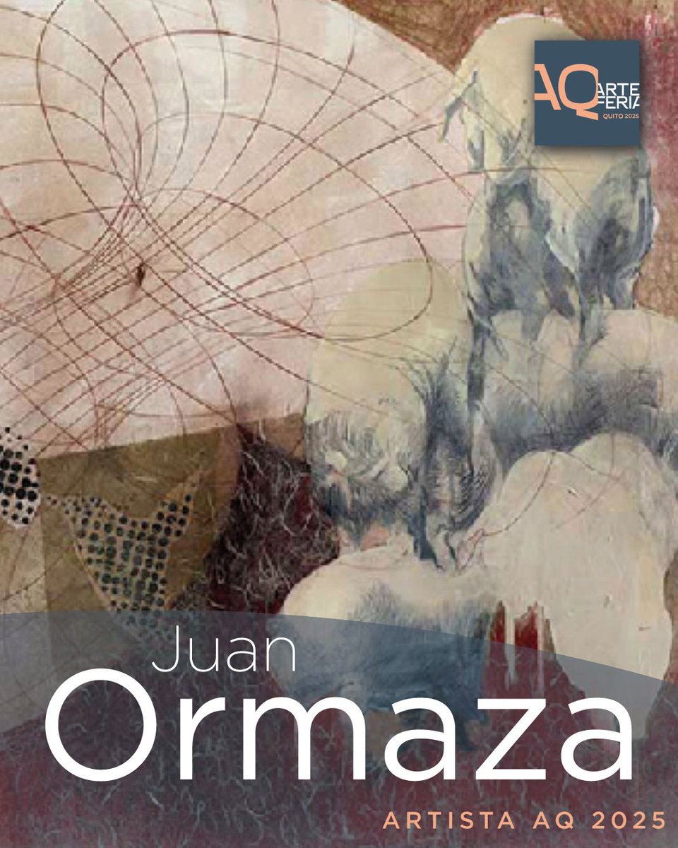 AQFeria's tweet photo. Damos la bienvenida a Juan Ormaza, artista AQ Arte Feria Quito del 28 al 31 de agosto. ¡Vive la pasión del arte!
#arteecuador #artwork #obradeartes #artistaplastico #artista #finearts #artistaplástico #obradearte #arte #artistas #artes #artistatwork https://t.co/O6xOn6XKcs