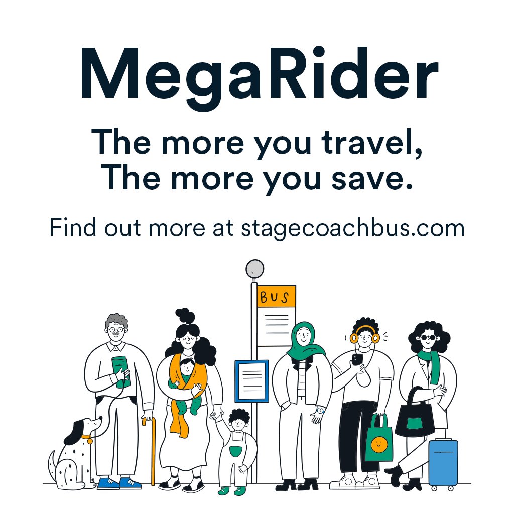 Looking to save money on your bus travel? You can buy weekly or monthly MegaRider tickets that work out cheaper than paying as you go. 

Find out more about our MegaRider tickets and how to buy them &gt; stge.co/3WHqgmq