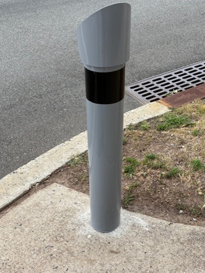 The Township of Belleville has installed parking enforcement devices at certain intersections in town.  These Safety Sticks monitor no parking zones 24/7.  They take pictures of illegally parked vehicles &amp; transmit them to the Belleville PD.  See Township website for more info