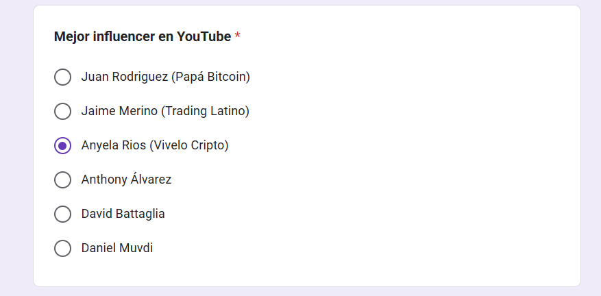 ¡Estamos nominados a los Cripto Latin Fest Awards 2025! 🏆
by <a href="/Criptoinforme/">Criptoinforme</a>

Para mí es un honor enorme, ¡miren con quiénes me nominan!
<a href="/juanbiter/">Juan Rodríguez</a> <a href="/TradingLatino/">Jaime Merino</a> #AnthonyAlvarez <a href="/DBATTAGLIAYtube/">David Battaglia</a>  <a href="/DanielMuvdiYT/">Daniel Muvdi</a>
A todos ellos, mi respeto y admiración 🫶

Mil gracias por el apoyo.