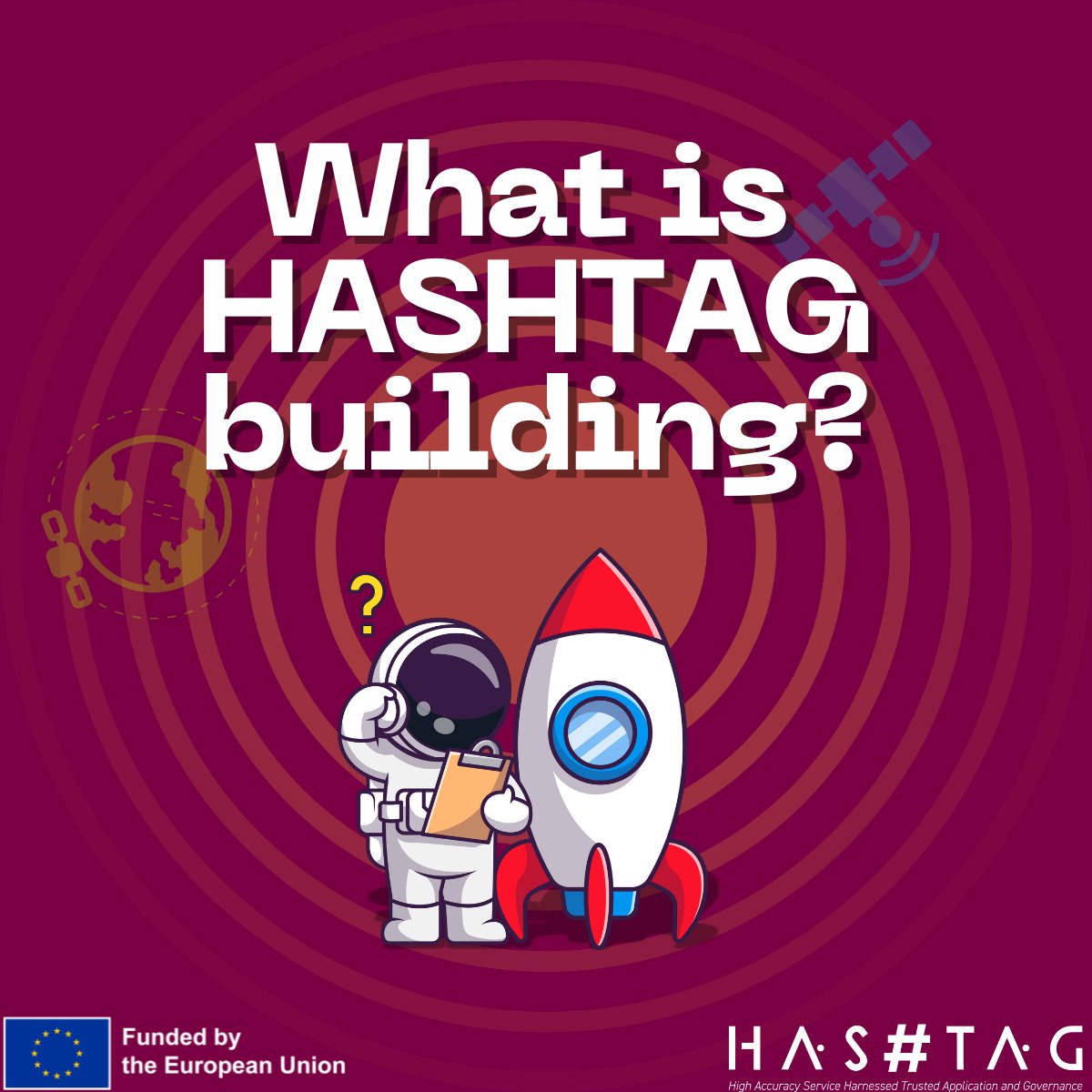 🌱 What is #HASHTAGproject building?

✅ Trusted data from machinery
✅ High-accuracy satellite positioning
✅ Certified EO maps for farming

So farmers, advisors &amp; public bodies can rely on the data they use every day.

#SmartFarming #HorizonEU #EUSPA #DigitalAg
#HASHTAGEU