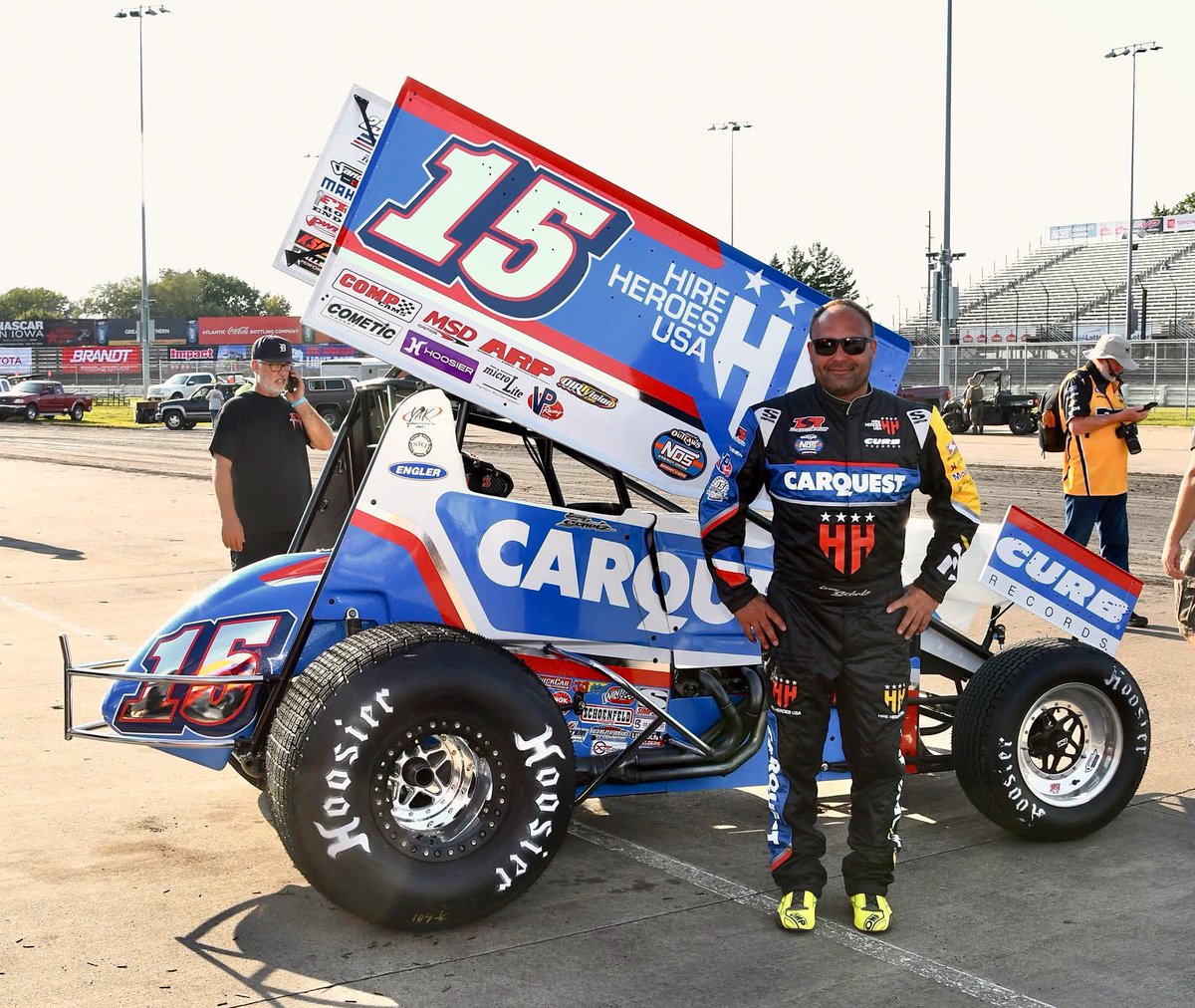 Always Race Day (@alwaysraceday) on Twitter photo NEWS: <a href="/DonnySchatz/">Donny Schatz</a>' streak of consecutive World of Outlaws starts will contine.
Schatz will drive a second Big Game Motorsports car for team owner Tod Quiring as a teammate to <a href="/DavidGravel/">David Gravel</a> over the next three weekends.
The schedule includes races at Quiring-owned tracks NEWS: <a href="/DonnySchatz/">Donny Schatz</a>' streak of consecutive World of Outlaws starts will contine.
Schatz will drive a second Big Game Motorsports car for team owner Tod Quiring as a teammate to <a href="/DavidGravel/">David Gravel</a> over the next three weekends.
The schedule includes races at Quiring-owned tracks