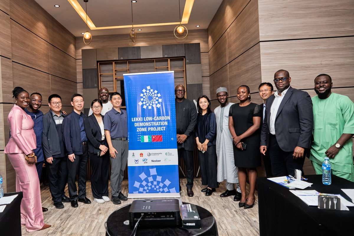 pharouknucleus's tweet photo. 1/4
Nigeria’s green future is already in motion 🌱⚡️
From clean energy plants to electric mobility &amp; circular manufacturing—a recap of my participation at the Nigeria–China roundtable on Low-Carbon Demonstration Zone… 🧵 #NigeriaChina #LowCarbon https://t.co/bEw3WFeY25