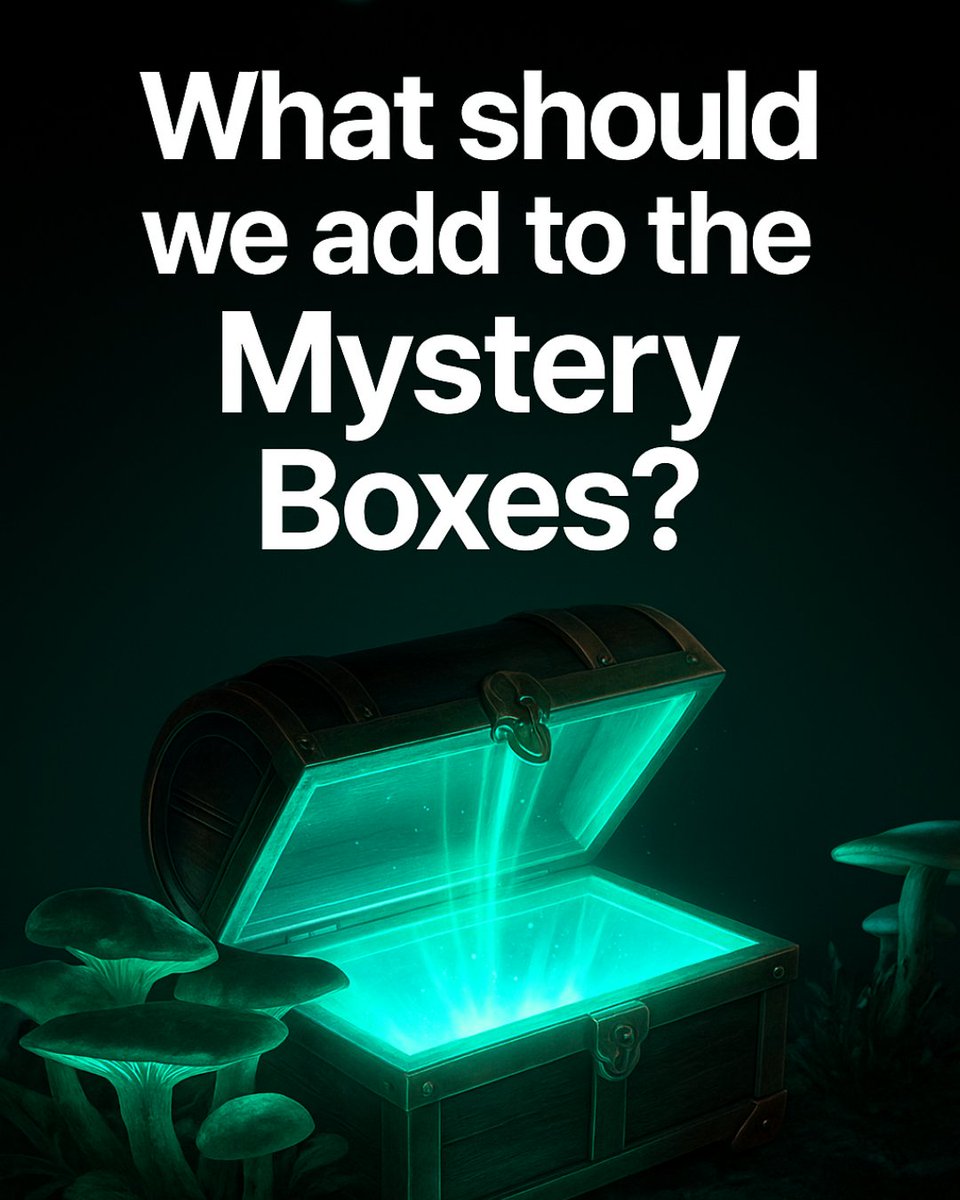 What should we add to the Mystery Boxes? 👀

Ever since we refilled with 212 NFTs worth over $4,500, we realised we might take a peek at tokens as well 🤫

Do you have any suggestions *wink wink*? 😏