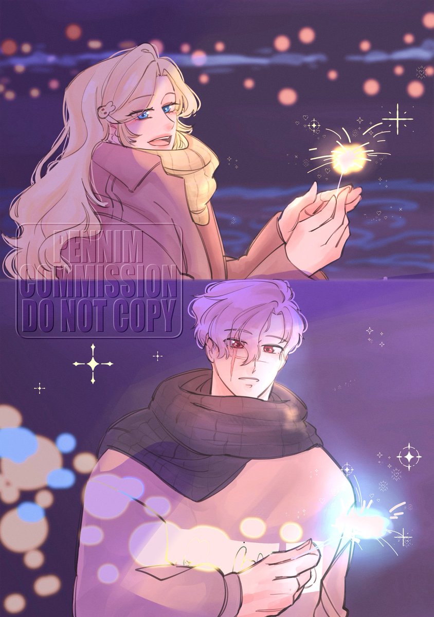 Hear me out! I just discovered that #yumeship stands for OcxCanon 😭😭 I feel like an FB mom discovering new stuff from the youngest gen lool 

Anyways a commission I made today on Vgen :DD 

#VGenComms #artmoots