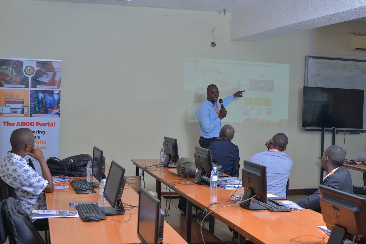 At the User Acceptance Test (UAT) training for the Area-Based Commodity Development (ABCD) Portal, a project of <a href="/mofpedU/">Ministry of Finance</a>, the Operations and Startup Management Lead <a href="/miic_ug/">Makerere Innovation & Incubation Center</a> , <a href="/allanLule_/">Allan Lule</a> emphasized that the ABCD Portal is a digital tool designed to track and analyze regional