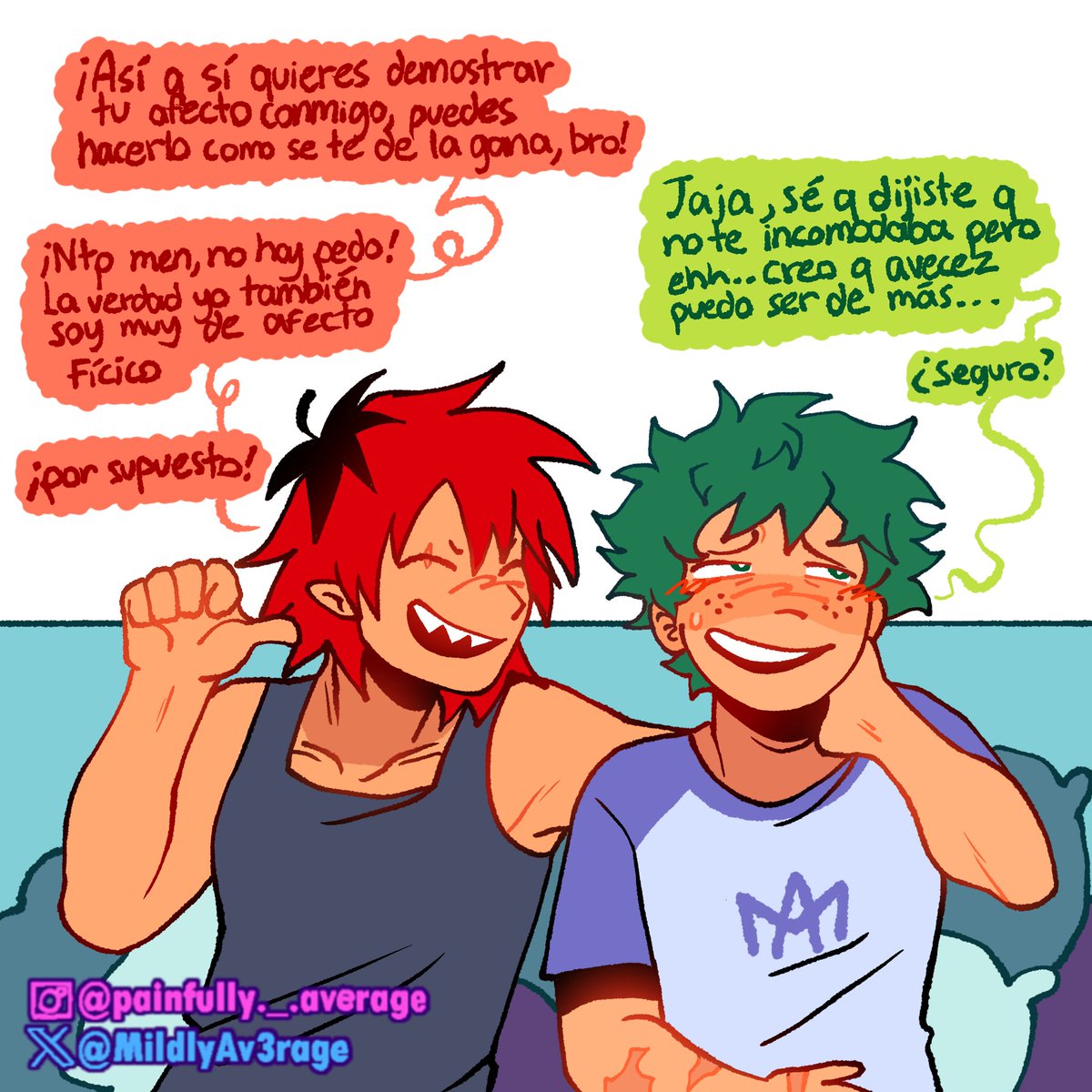 MildlyAv3rage's tweet photo. Q buenos amigos guau ve se q se caen muy bien
3/3
#MHA #BNHAfanart #krdk https://t.co/QHs0Rf5OlJ