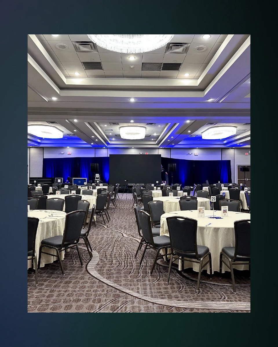 bostonav_'s tweet photo. Ballroom Setup

Every detail ready for your big day — lighting, sound, and visuals that transform any ballroom.

•Full AV integration
•Custom lighting design
•Projection and display solutions

Perfect for:

✓ Corporate Galas & Banquets
✓ Large Conferences
✓ Award Ceremonies

#BostonAV #ConferenceSetup #EventTechnology #EventPlanning #AVExperts #BostonEvents