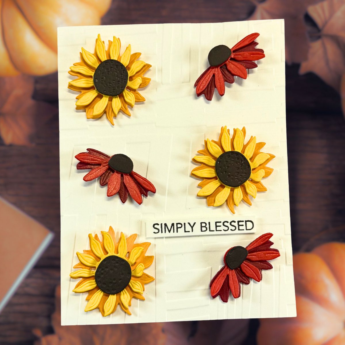 CardstockWH's tweet photo. We love the dimension in these bold florals by @politecreations, using our Autumn Cardstock Multipack! 🌻
https://t.co/CxnXb1Foas https://t.co/0qe92v39rx