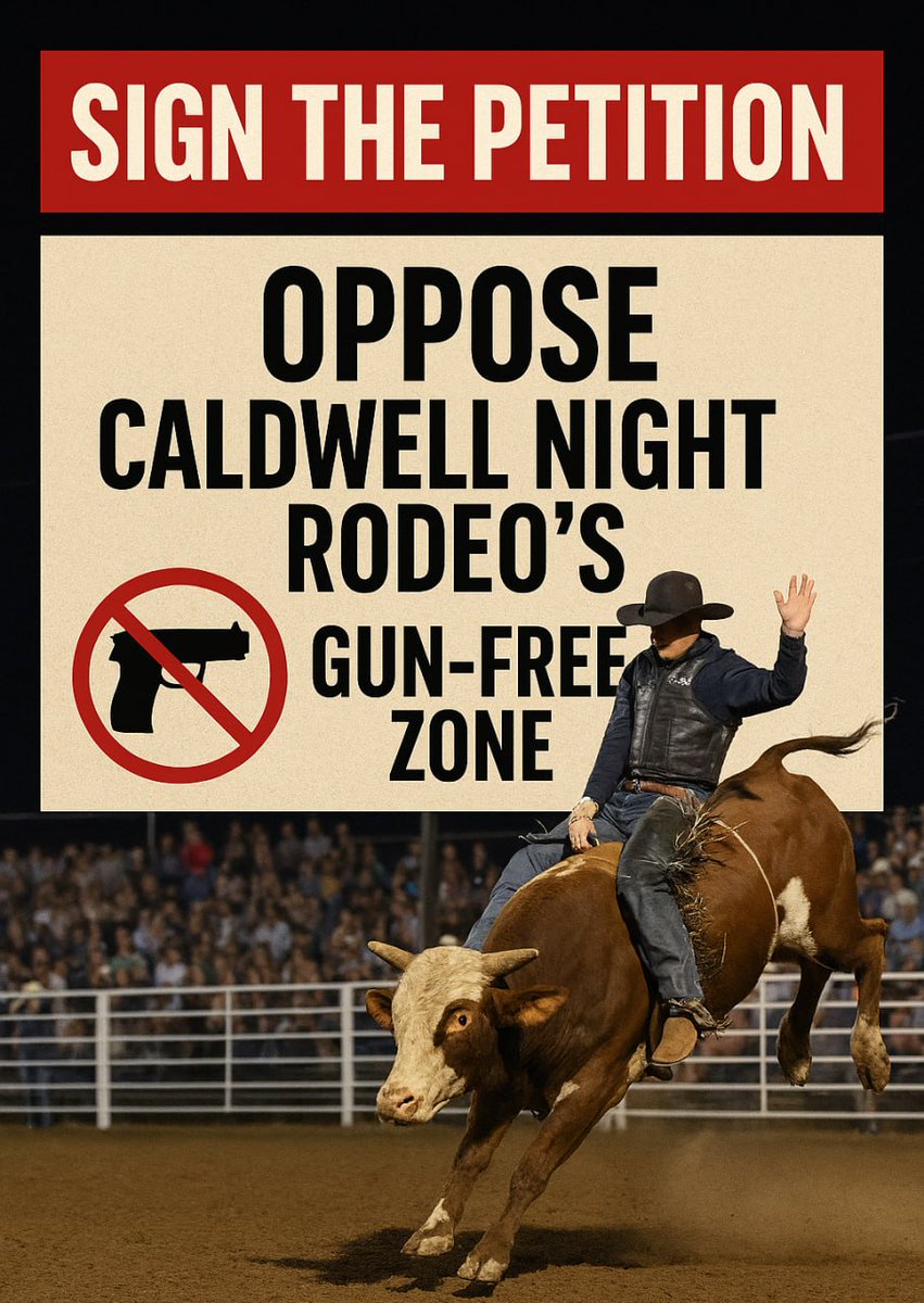 MrSausageGet's tweet photo. Idaho
Sign the petition opposing CNR's gun-free zone! https://t.co/txqsFGsf0F https://t.co/BtUzctVgRh