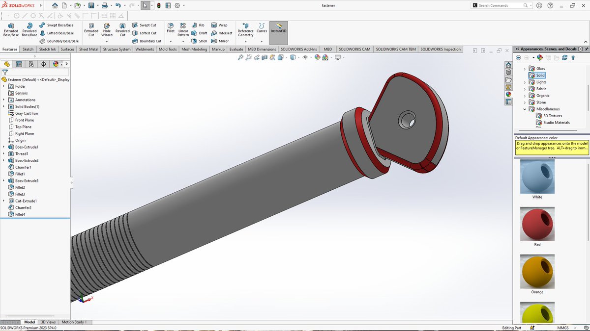 Iam_tony_01's tweet photo. My solidworks model of a D-shackle
#mechanical #SOLIDWORKS #shackle #3dmodeling https://t.co/rCqf8L1KwB