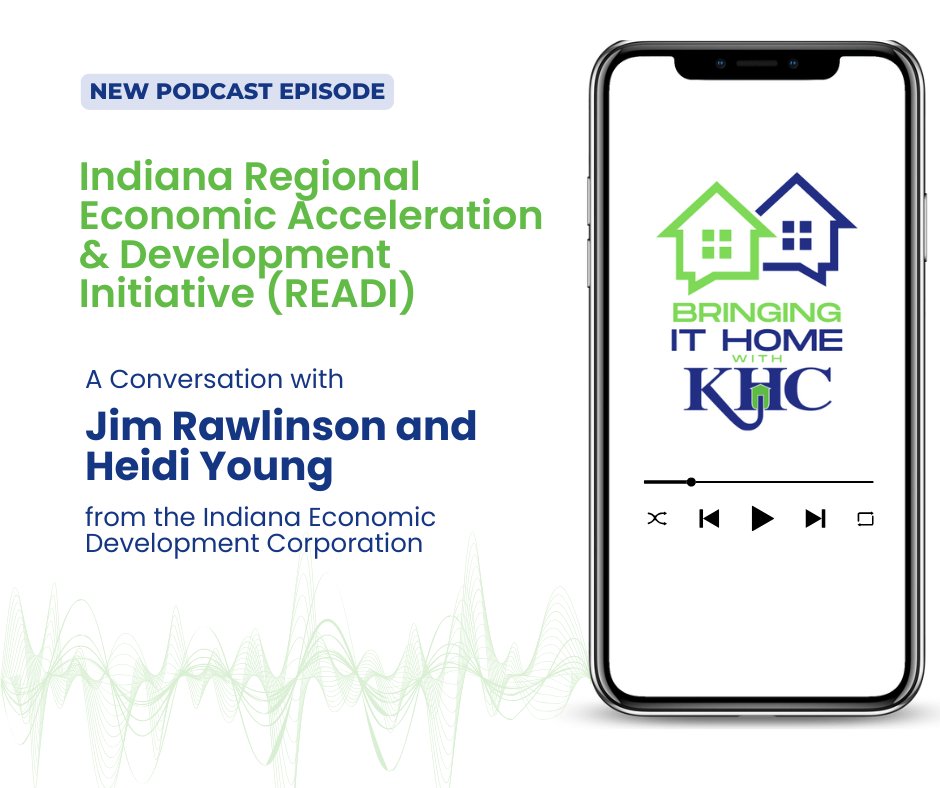 The latest podcast episode of the KHC podcast is now live!

In this special pre-#KAHC25 episode, we highlight READI, an economic development initiative in Indiana.

Listen now at ow.ly/mheB50WG6vp or wherever you get your podcasts.