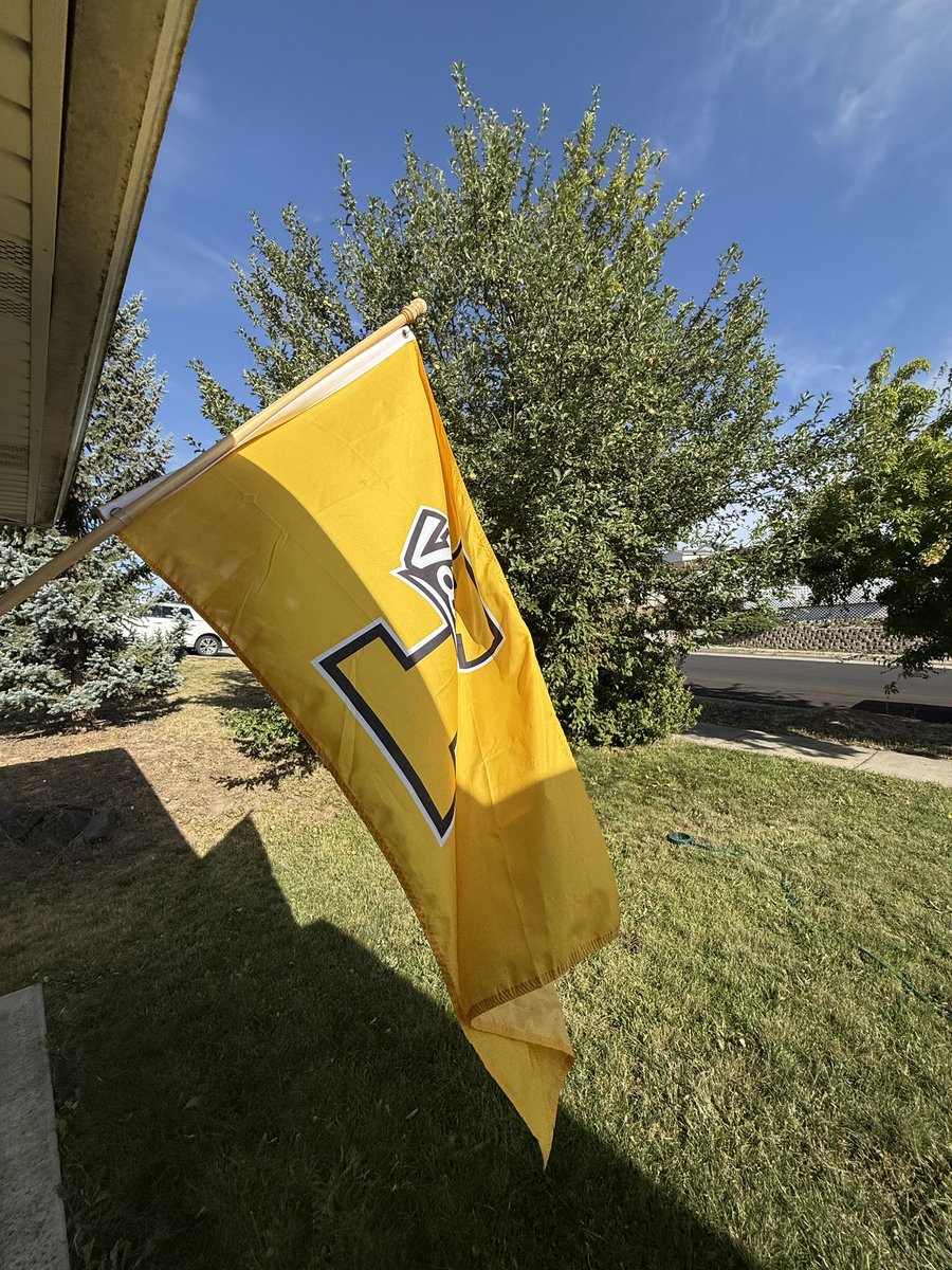 Game Day! 

The flag is out for the first time this year! <a href="/Vandal_Soccer/">Idaho Vandals Soccer</a> is up first at 7 p.m. against UC Riverside.

#GoVandals