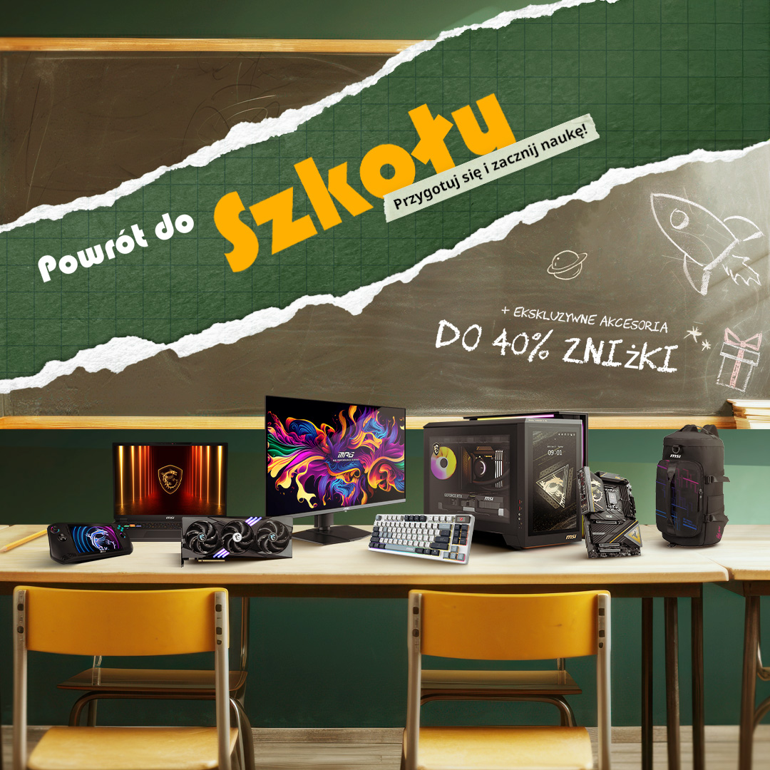 msi_polska's tweet image. Powrót do szkoły z MSI!
💸 Do 40% zniżki
🎁 Ekskluzywne prezenty przy wybranych komputerach i laptopach
📦 Zestawy = więcej oszczędności
🛡 Podziel się opinią i wydłuż gwarancję

⏳ Promocja trwa do 24 września: msi.gm/bts-2025-pl
#pcmasterrace #pcmr #MSI #backtoschool2025
