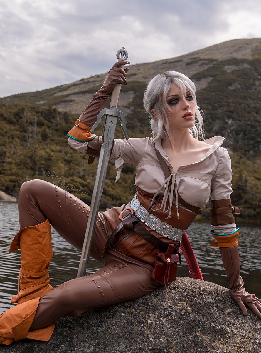 aka_purin_'s tweet photo. [ Ciri - The Witcher 3 ] https://t.co/kukiwtOQmQ