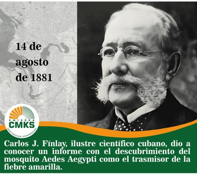 #Cuba
Con su aporte científico se pudo controlar la diseminación de la enfermedad, después de 1900.