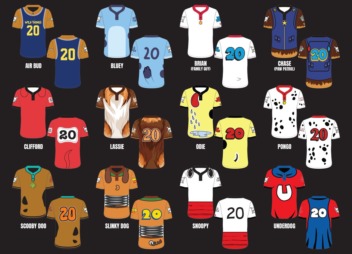 WashWildThings's tweet photo. Wiener 100 Dachshund Races. 12 famous dogs represented in our jersey auction. Bring your canine to our August 19th Bark in the Park Night &amp; all proceeds benefit VetPets of SWPA. Got a fav?

🎟️: https://t.co/MBWVEA28kZ

🐕: https://t.co/8JDct0gO6f https://t.co/gcmoK1Yx7a