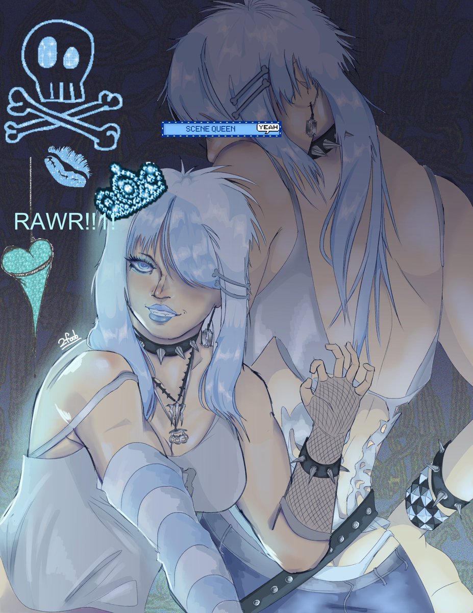 rawr ! #scenetwt #artmoots