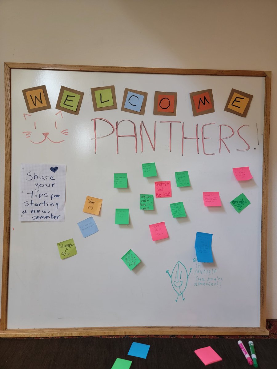 Chaffey_Library's tweet image. Welcome back, Panthers! 
Share your tips for starting the semester!

#ChaffeyCollege