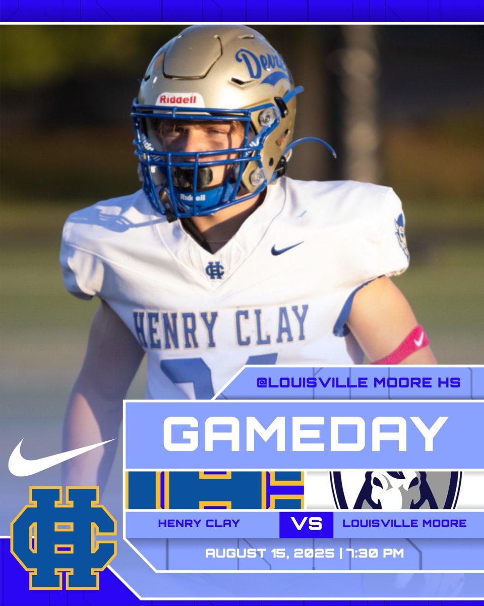 🏈 Our football team heads to Louisville Moore tomorrow for their final scrimmage of the season! 🔥 Go Devils! 🔵