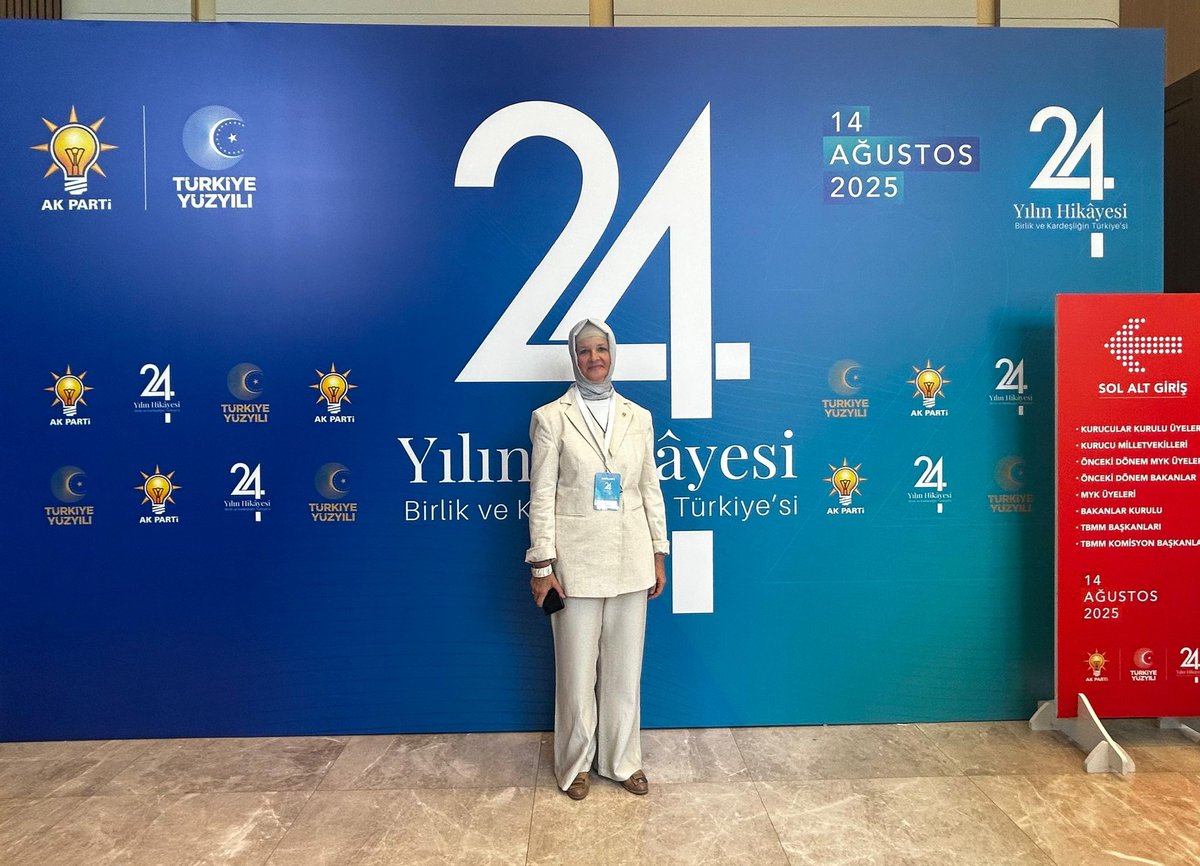 📍 AK Parti Kongre Merkezi

AK Parti’mizin 24. kuruluş yıl dönümünde; aynı inanç, aynı heyecan ve aynı dava bilinciyle yine omuz omuzayız. 🇹🇷

Cumhurbaşkanımız ve Genel Başkanımız 
Sayın <a href="/RTErdogan/">Recep Tayyip Erdoğan</a> ’ın liderliğinde <a href="/Akparti/">AK Parti</a> ’mizin 24. kuruluş yıl dönümü programımızı büyük bir