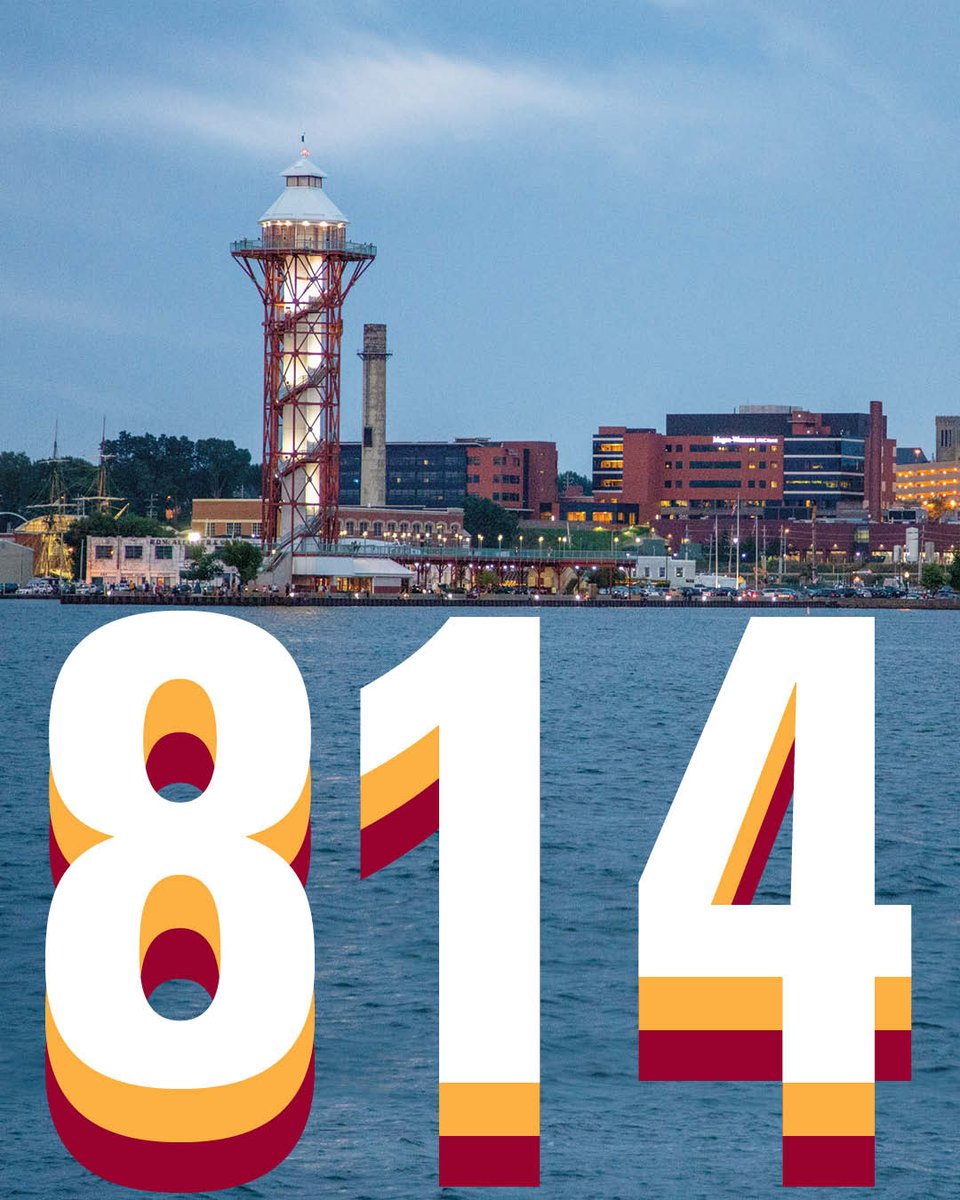 GannonU's tweet photo. Our area code isn’t just numbers — it’s where our story unfolds. Happy 814 Day, Erie! Welcome home, Golden Knights  🏡💛 #814Day #EriePA #WelcometoGannon25 https://t.co/LpNS5TH3av