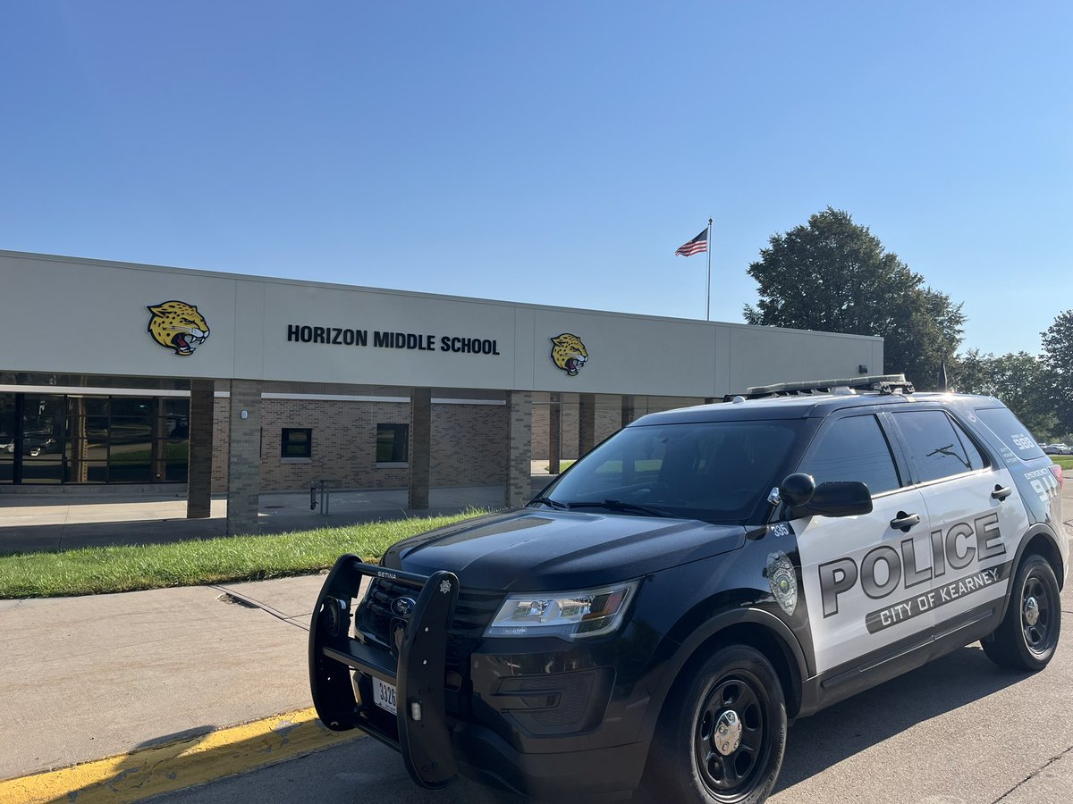 KearneyPolice's tweet image. Happy 1st day of school and welcome back KPS students and faculty!  As always, school safety is one of our top priorities.  We currently have three School Resource Officers, who partner with KPS to assist in providing a healthy learning environment for all involved.  

Looking