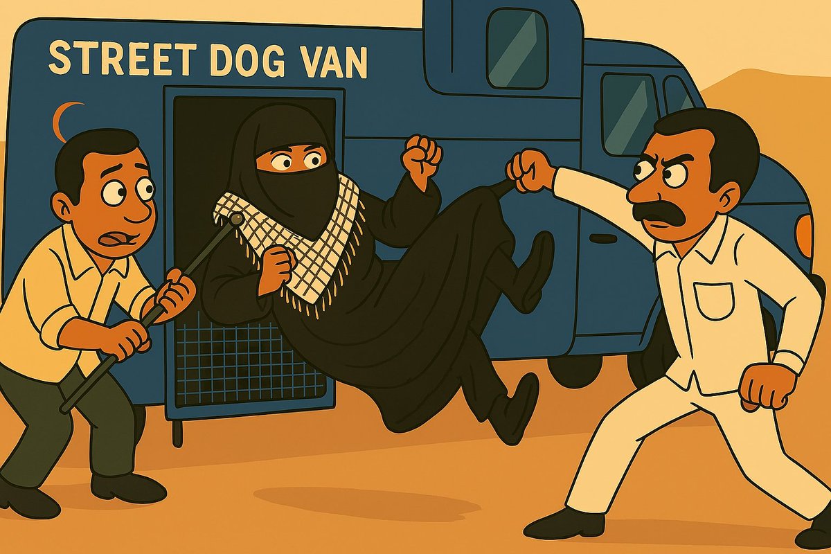 Bhandafod_'s tweet image. आज कुत्तों के काटने से डर लग रहा है! कल इनके बच्चे भी कहीं तुम्हें न काट लें! 🐕🚐

#StreetDogVan #PopulationControl #Satire #delhidogs #DogShelter